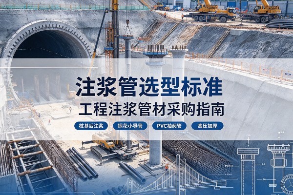 克拉玛依注浆管选型标准