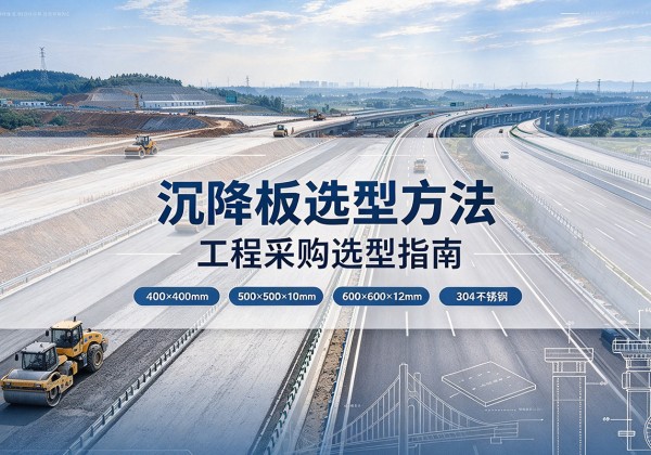 克拉玛依沉降板选择方法