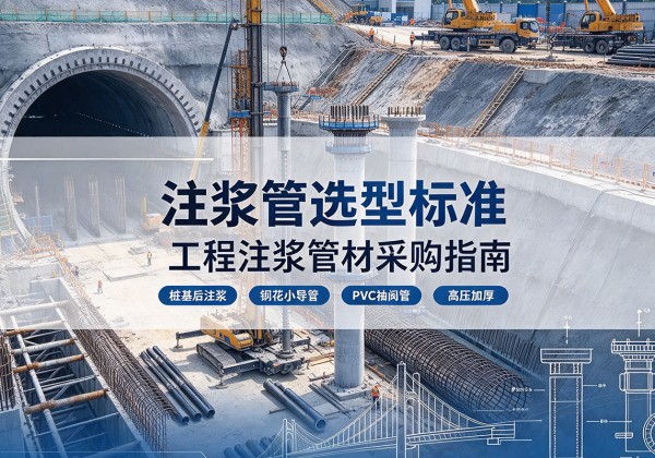 克拉玛依注浆管选型标准